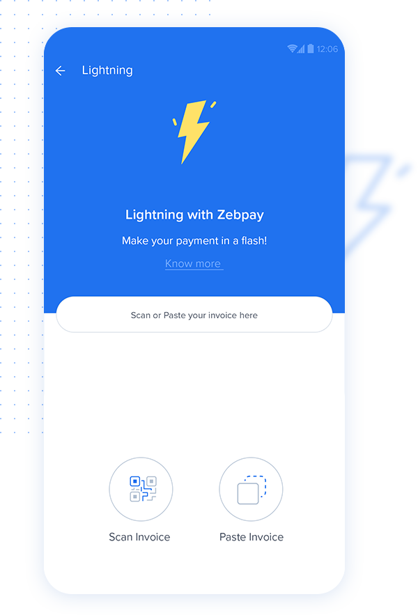 Make Payments On Bitcoin Lightning Network Zebpay - 